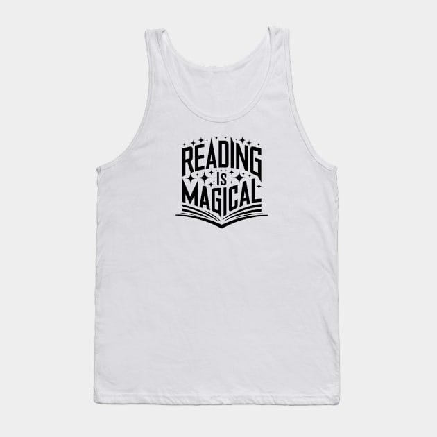 Reading Is Magical Tank Top by Perspektiva